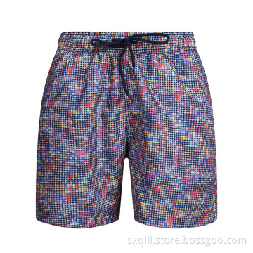 European Swim Trunks Beachwear Mens Swimwear Shorts